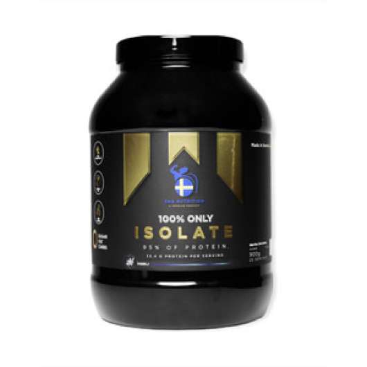 100 % Only Isolate, 900 g, vanilj