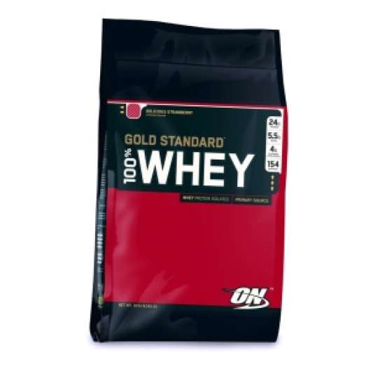 100% Whey Gold Standard, 4545 g, Delicious Strawberry