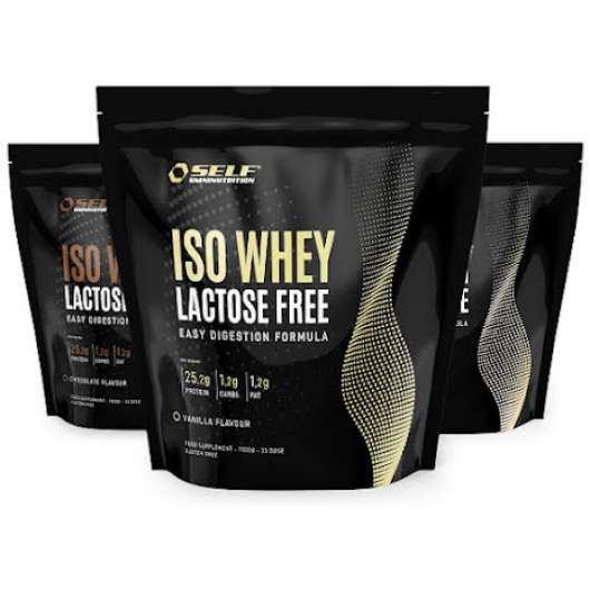3 x ISO Whey Lactoose Free