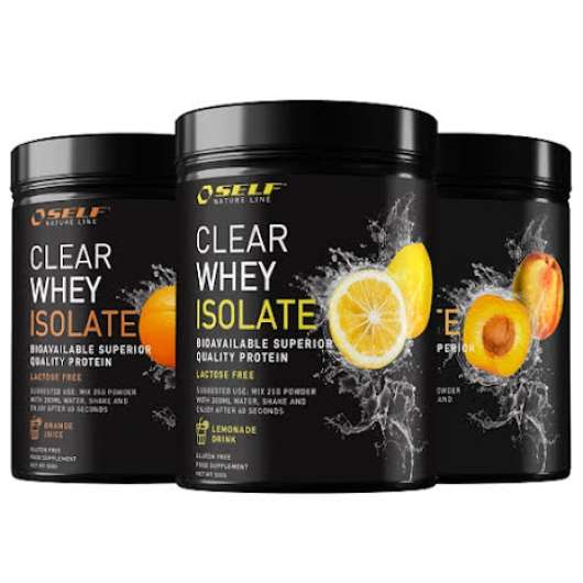 3 x SELF Clear Whey Isolate