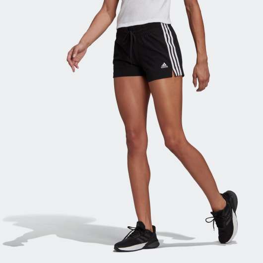 Adidas, Shorts W 3S SJ Dam Svart vit,