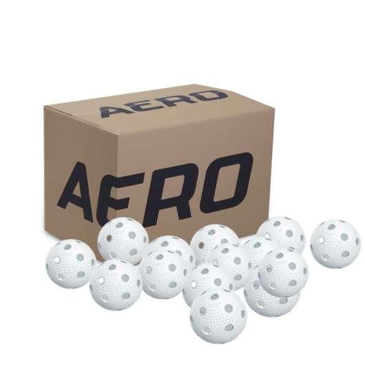 Aero Floorball 200 pcs White