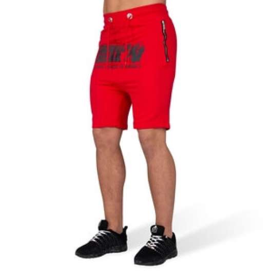 Alabama Drop Crotch Shorts, red, Gorilla Wear