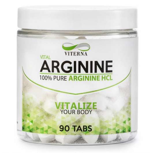 Arginine, 90 tabletter, Viterna