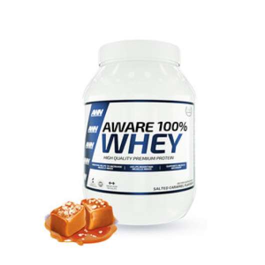 Aware Whey Protein 100 %, 900 g, Salted Caramel