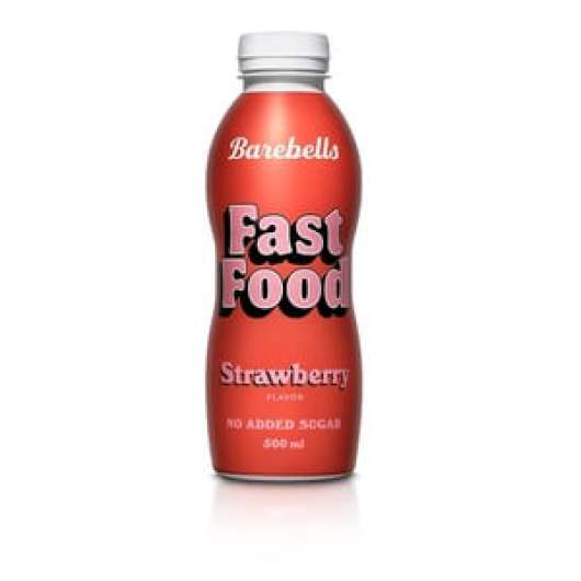 Barebells Fast Food, 500 ml, Strawberry