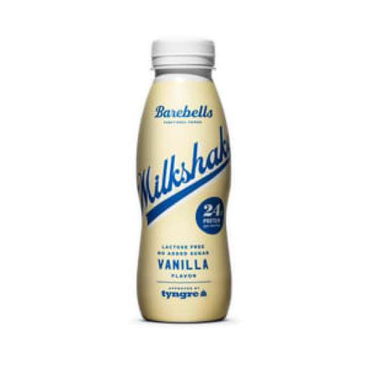 Barebells Milkshake, 330 ml, Vanilla
