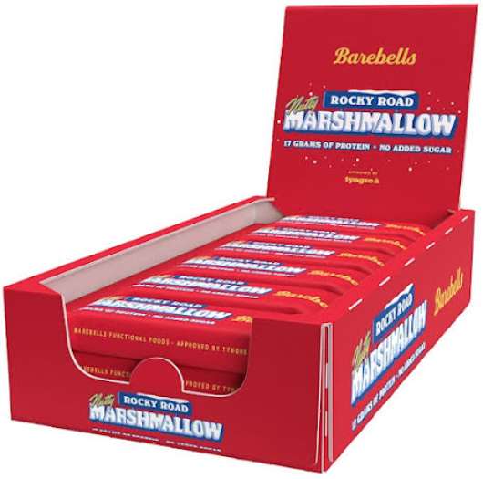 Barebells Proteinbars Nutty Rocky Road Marshmallow - 12st