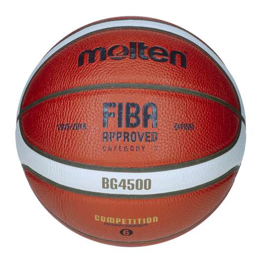 Basketboll Stl. 6 - Fiba Molten B6g 4500 Orange