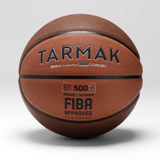 Basketboll Storlek 7 - Bt500 Grip - Vuxen Brun Orange