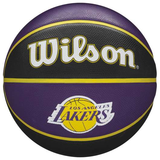 Basketboll Storlek 7 Nba - Wilson Team Tribute Lakers Lila/svart