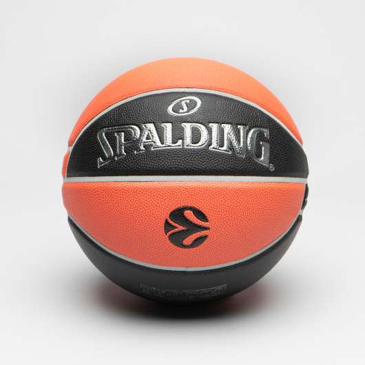 Basketboll Storlek 7 - Spalding Tf1000 Euroleague Orange/svart