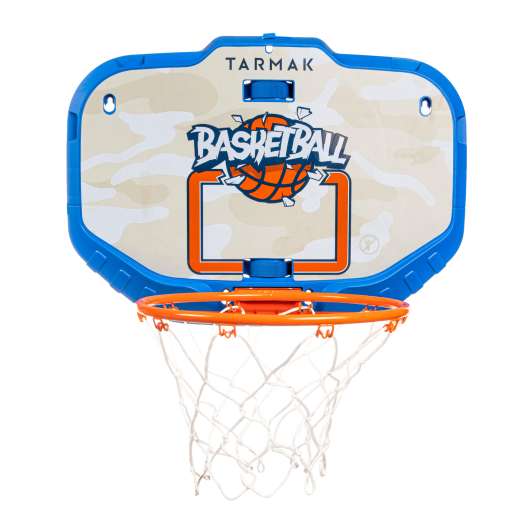 Basketkorg Med Väggfäste, Flyttbar - Set K900 Blå/orange