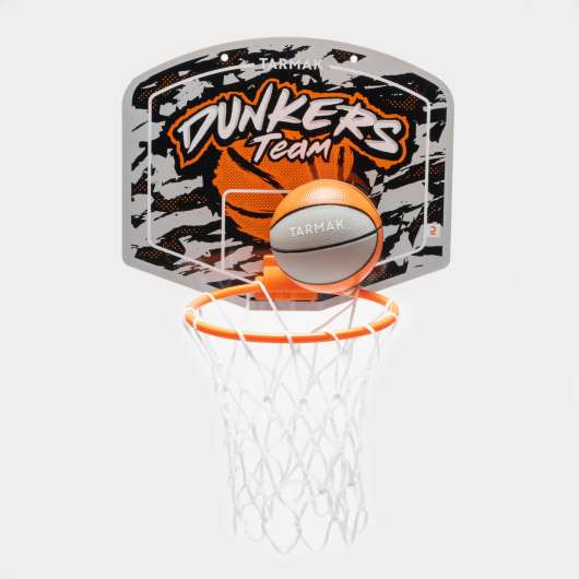 Basketkorg Mini Sk100 Dunkers Junior/vuxen Orange/grå