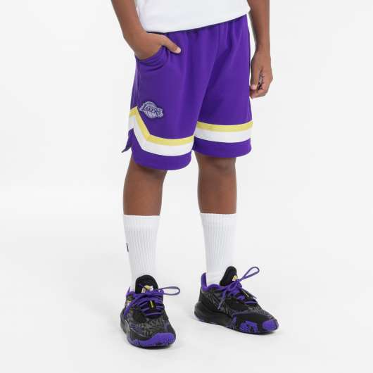 Basketshorts - Nba Lakers Sh 900 - Junior Lila