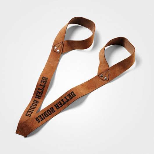 Better Bodies 1,5 Inch Leather Straps Brown