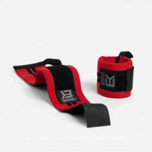 Better Bodies Wrist Wraps 18 inch - Bright Red
