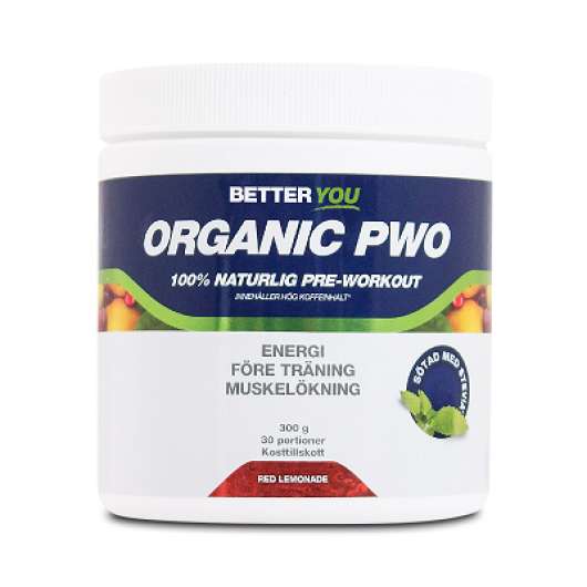 Better You Organic PWO 300g - Red Lemonade