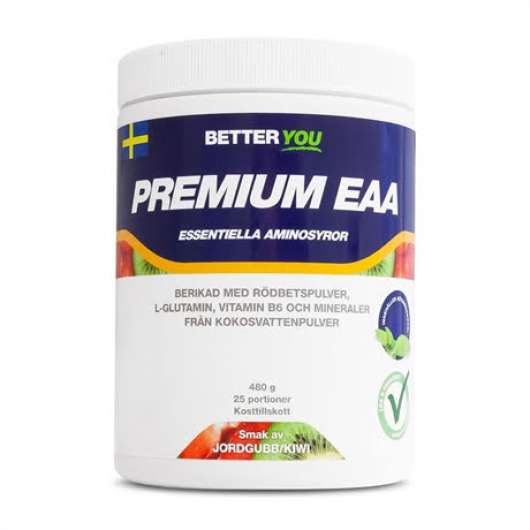 Better You Premium EAA 480g - Jordgubb Kiwi