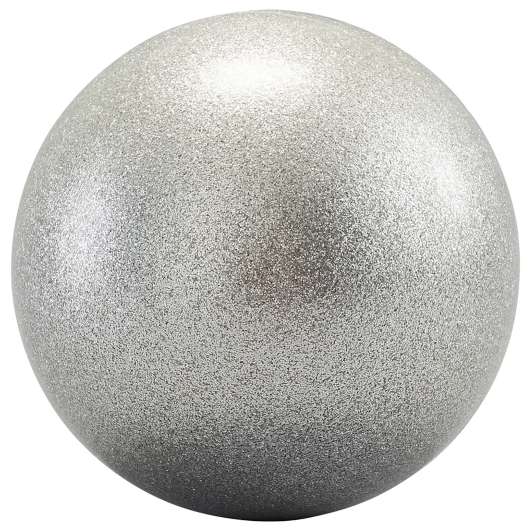 Boll För Rytmisk Gymnastik 16,5 Cm Silver Glitter