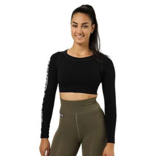 Bowery Cropped Ls, black, Better Bodies