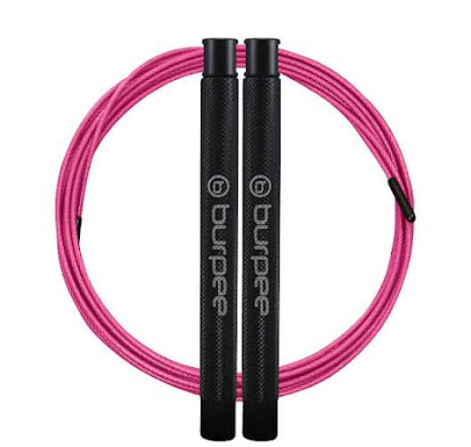 Burpee Speed Elite 3.0, Black - Coated Pink Wire