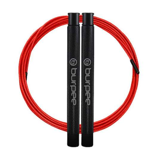 Burpee Speed Elite 3.0, Black - Coated Red Wire