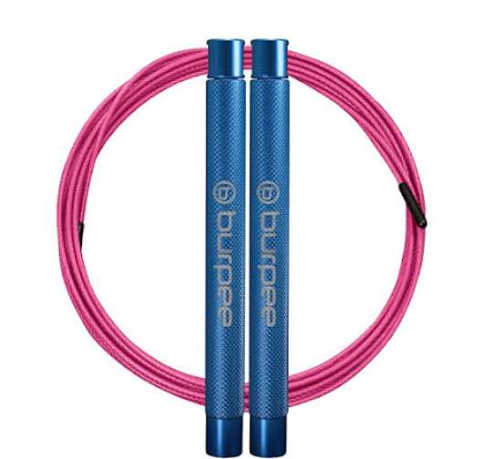 Burpee Speed Elite 3.0, Blue - Coated Pink Wire