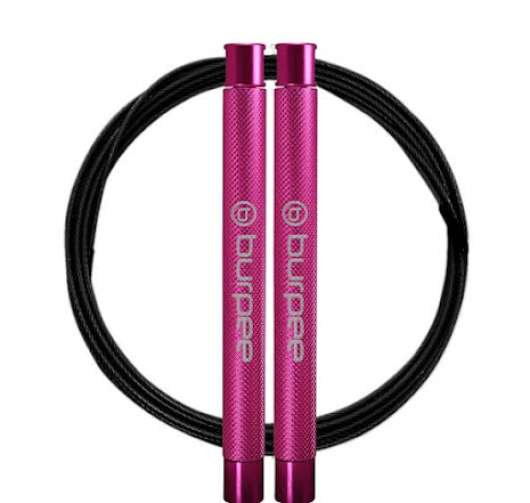 Burpee Speed Elite 3.0, Pink - Coated Black Wire