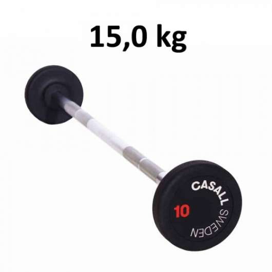 Casall Fixed Barbell Rubber 15,0 kg