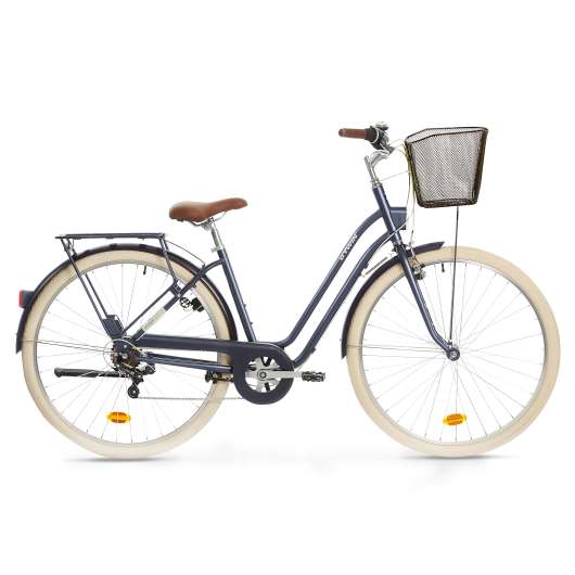 Citycykel Lågt Insteg Elops 520 Blå