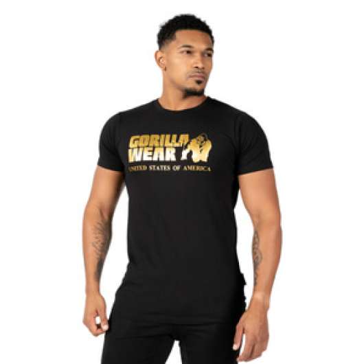 Classic T-Shirt, black/gold, medium