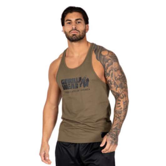 Classic Tank Top, army green, large