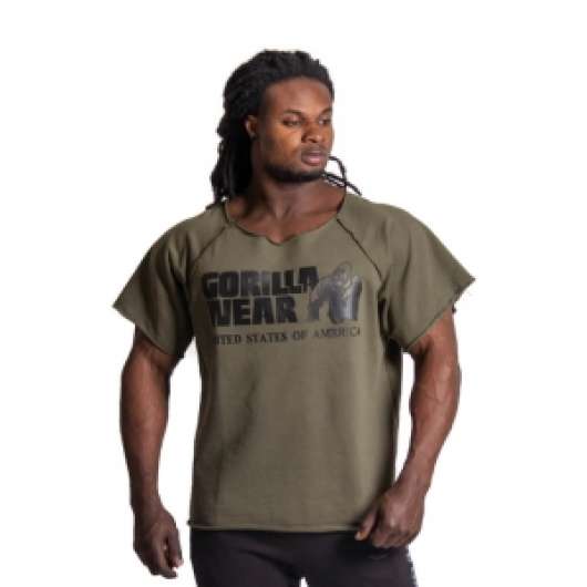 Classic Workout Top, army green, large/xlarge