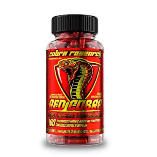 Cobra Research Red Cobra, 100 caps