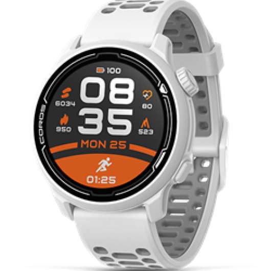 Coros Pace 2 White With Silicone Band