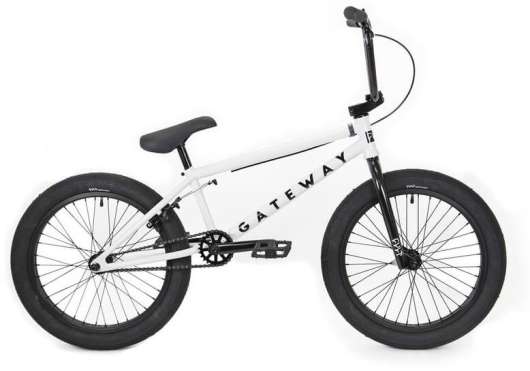 Cult Gateway 20" 2020 Freestyle BMX Cykel 20.5" Vit