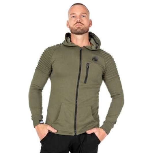 Delta Hoodie, army green, large