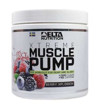 Delta Nutrition Muscle Pump, 300g - Berry Xplosion