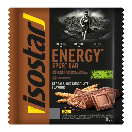 Energibar Energy Sport Bar Choklad 3x35 g