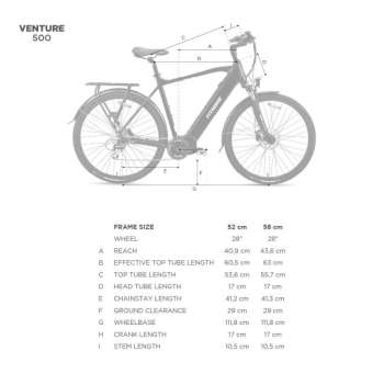FitNord Venture 500 Elcykel 2023