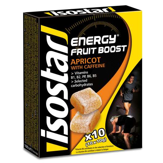 Fruktmassa Energy Fruit Boost Aprikos 10x10 g