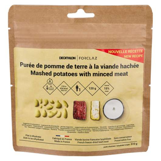 Frystorkad Måltid - Potatismos Med Köttfärs 120 g