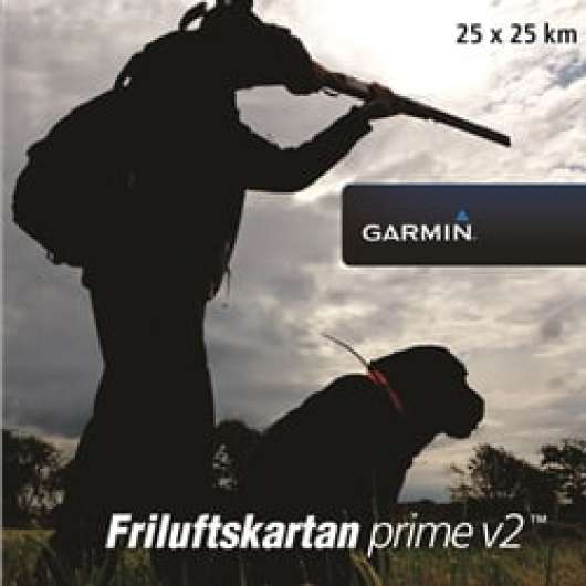 Garmin Friluftskartan Prime V2 Voucher, 25x25 km