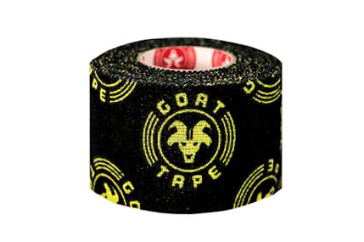 Goat Tape Scary Sticky - Black & Yellow