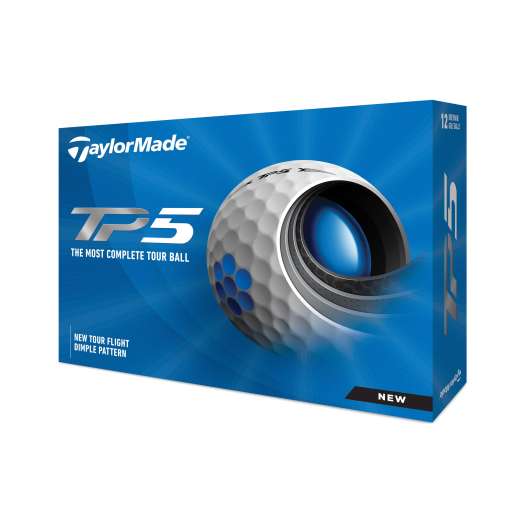 Golfboll - Tp5 - 12-pack Vit