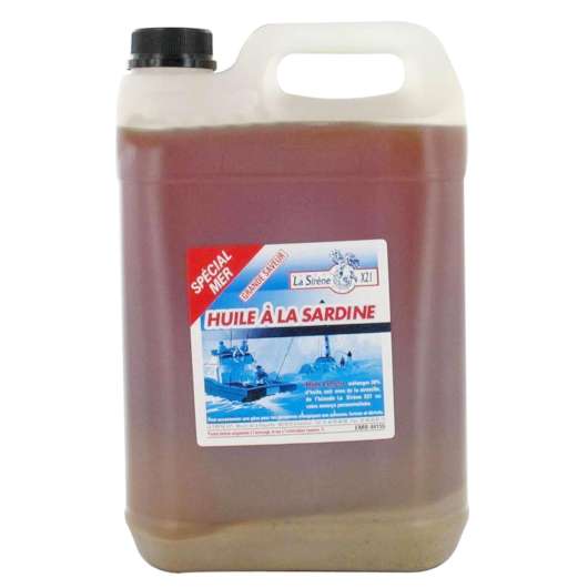 Guiot, Sardinolja 1 Liter för agn, Sardine oil