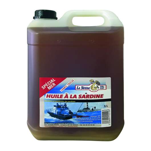 Guiot, Sardinolja Havsfiske 5 Liter, Sardine oil