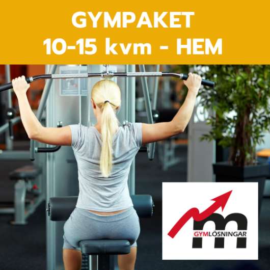Gympaket 10-15 kvm Hemmagym - Finnlo Hammer