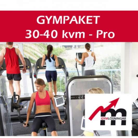 Gympaket Pro 30-40 kvm